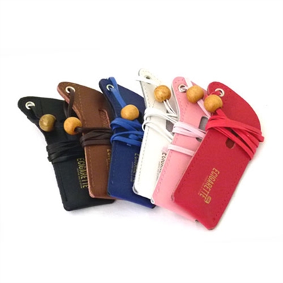 Colorful E-Cig eGo Vape Pen Holder Neck Strap Lanyard Leather